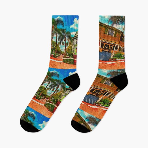 Item preview, Heritage Square in Oxnard, California - digital painting designed and sold by NickoPrints.