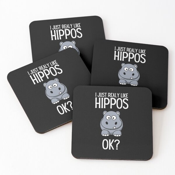 Item preview, Hippo Really Like Hippos Hippo Lovers Hippopotamus designed and sold by Thetruemo.
