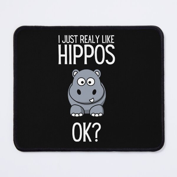 Item preview, Hippo Really Like Hippos Hippo Lovers Hippopotamus designed and sold by Thetruemo.