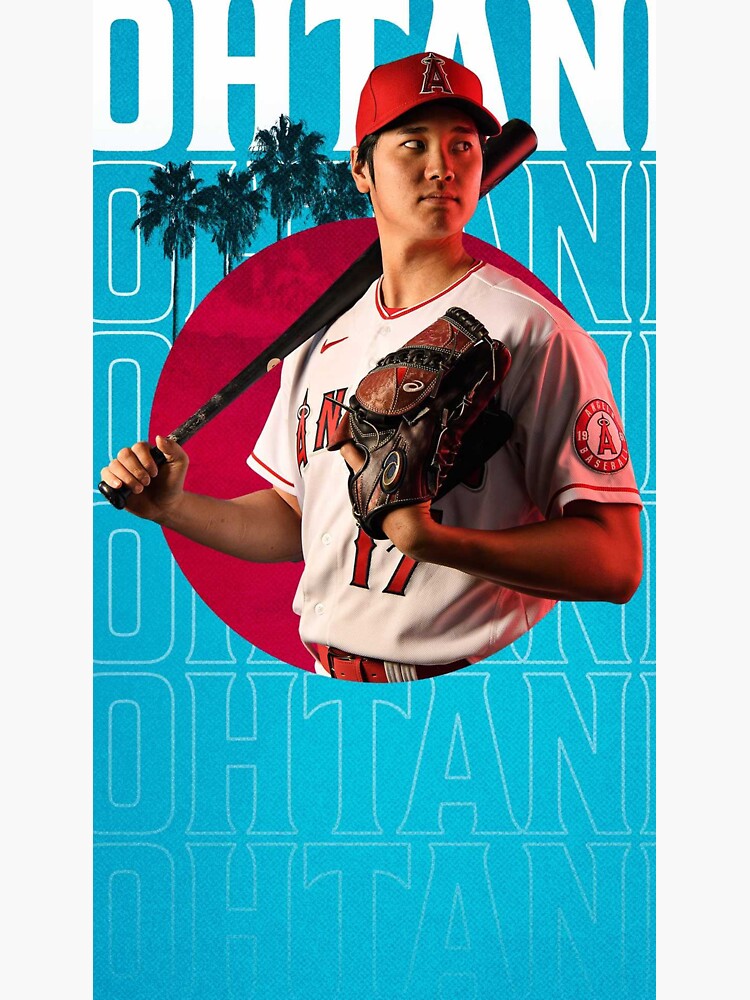 The is shohei ohtani vektor  Poster for Sale by Apit07