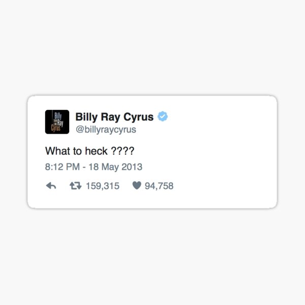 People are saying this Billy Ray Cyrus tweet is the epitome of