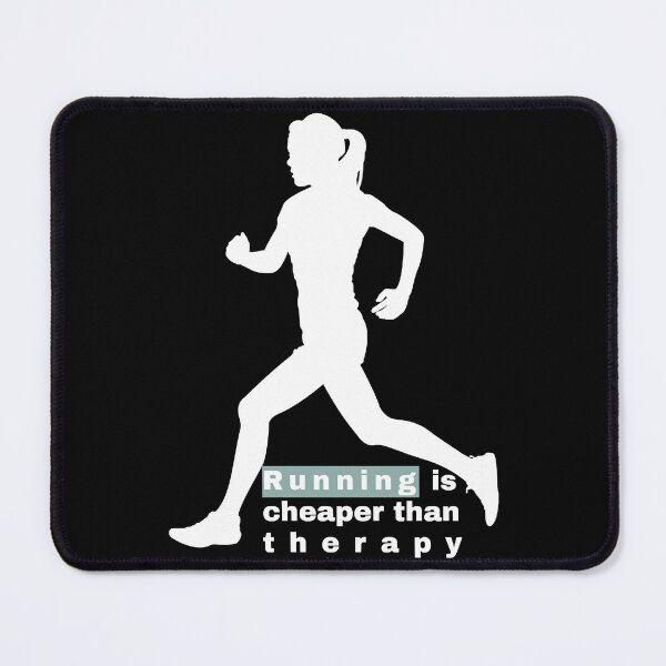 Item preview, Running Is Cheaper Than Therapy Classic T-Shirt designed and sold by lewisnash6.