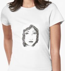 Ink woman Women's Fitted T-Shirt