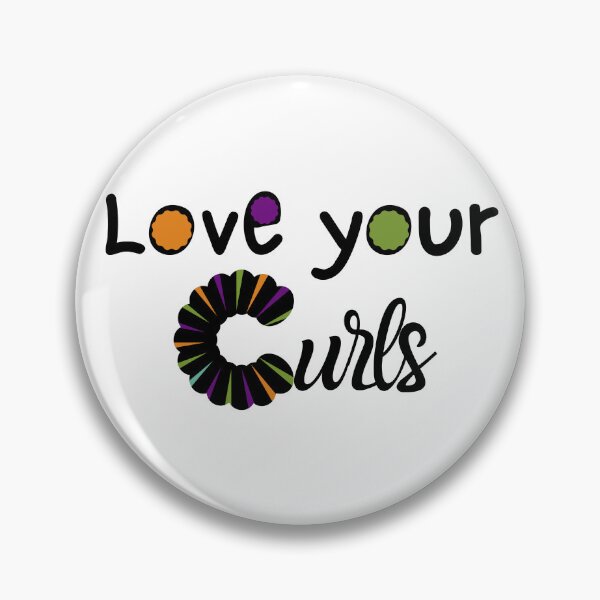 Item preview, Love your curls - Black designed and sold by SalxSal.