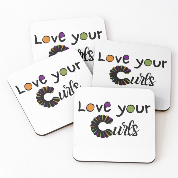 Item preview, Love your curls - Black designed and sold by SalxSal.