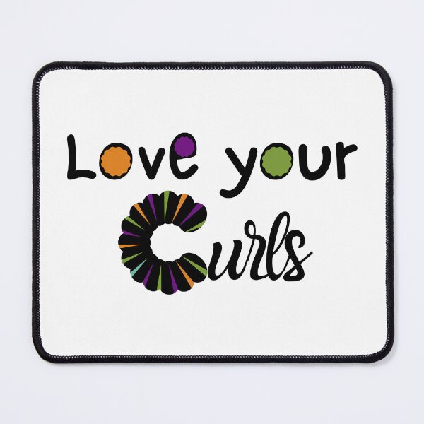 Item preview, Love your curls - Black designed and sold by SalxSal.