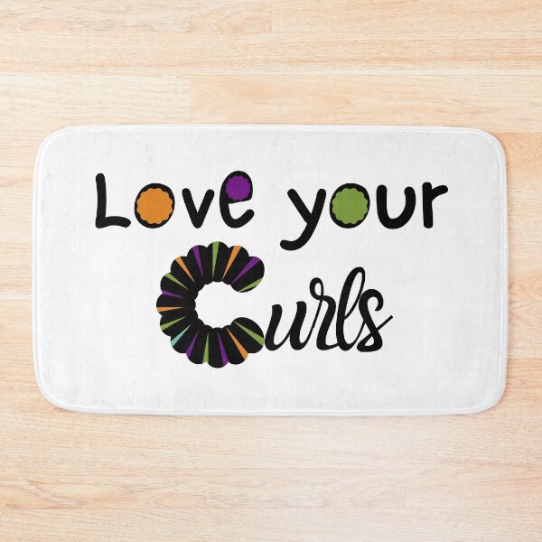 Item preview, Love your curls - Black designed and sold by SalxSal.