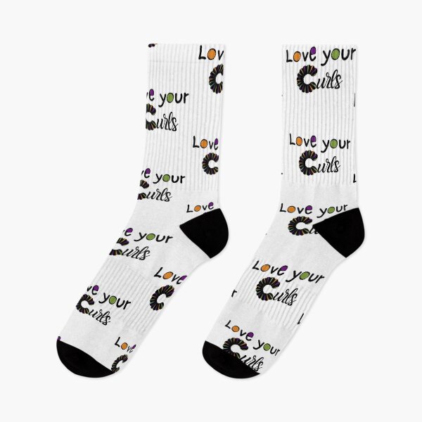 Item preview, Love your curls - Black designed and sold by SalxSal.
