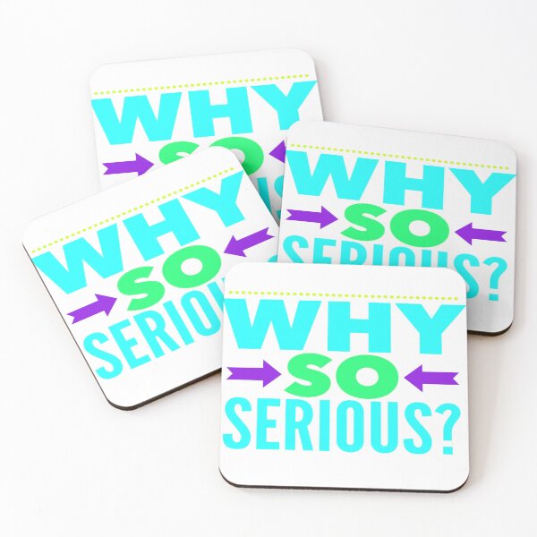 Item preview, Why so serious  8 designed and sold by MrCsStores.