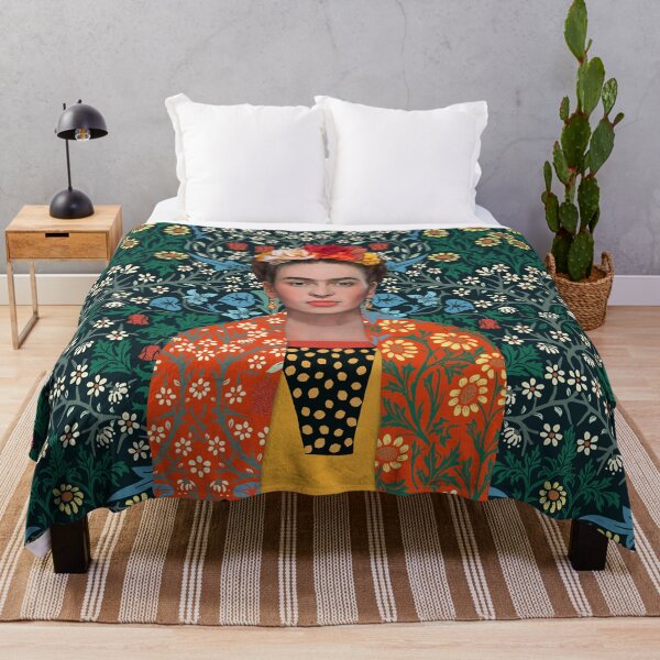 Item preview, Mexican woman with flowers in her hair designed and sold by CatsAndDots.