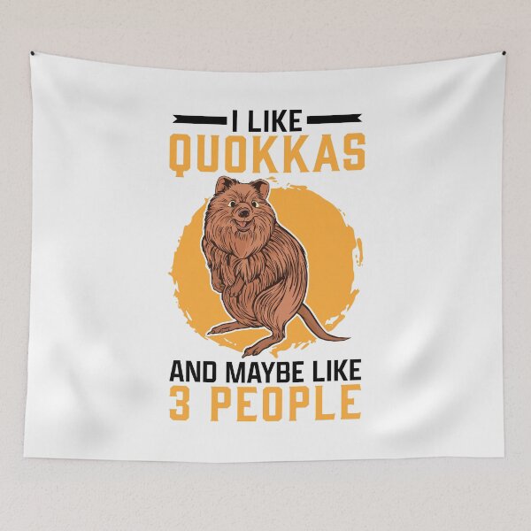 Item preview, I like quokka australian marsupial saying designed and sold by madgrfx.