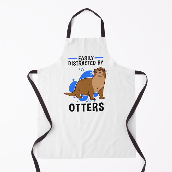Item preview, Easily distracted by otters otters sea otters designed and sold by madgrfx.