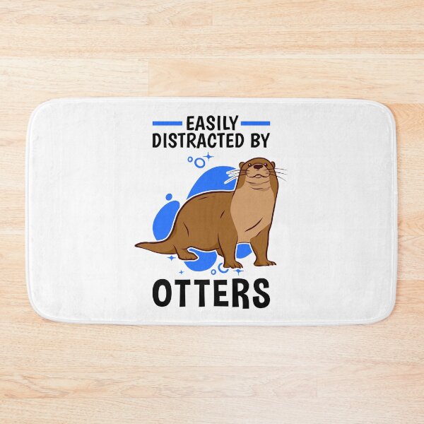 Item preview, Easily distracted by otters otters sea otters designed and sold by madgrfx.