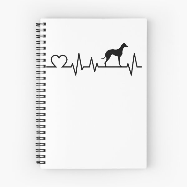 Item preview, Galgo Espanol Heartbeat Spanish Greyhound designed and sold by madgrfx.