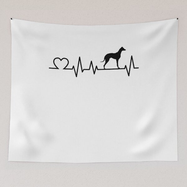 Item preview, Galgo Espanol Heartbeat Spanish Greyhound designed and sold by madgrfx.
