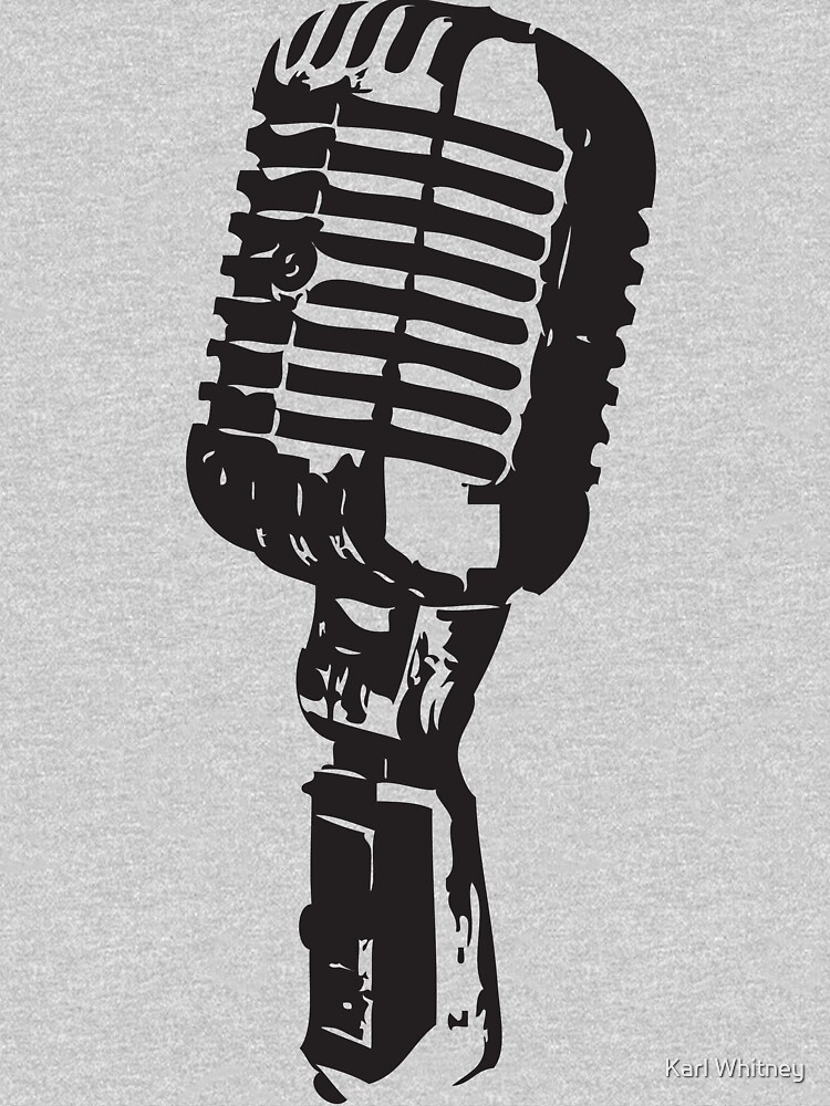"Microphone" Tshirt by alloallo82 Redbubble