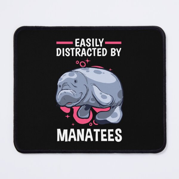 Item preview, Distracted by manatees manatee marine mammals designed and sold by madgrfx.