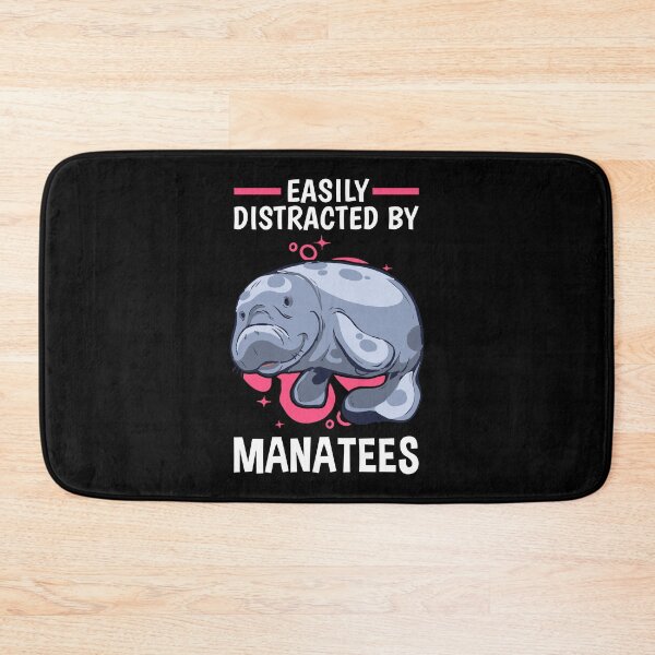 Item preview, Distracted by manatees manatee marine mammals designed and sold by madgrfx.