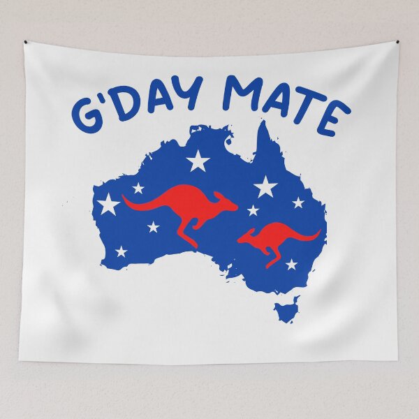 Item preview, g'day mate Australian Souvenir,Travel Gift designed and sold by goodprints shop.