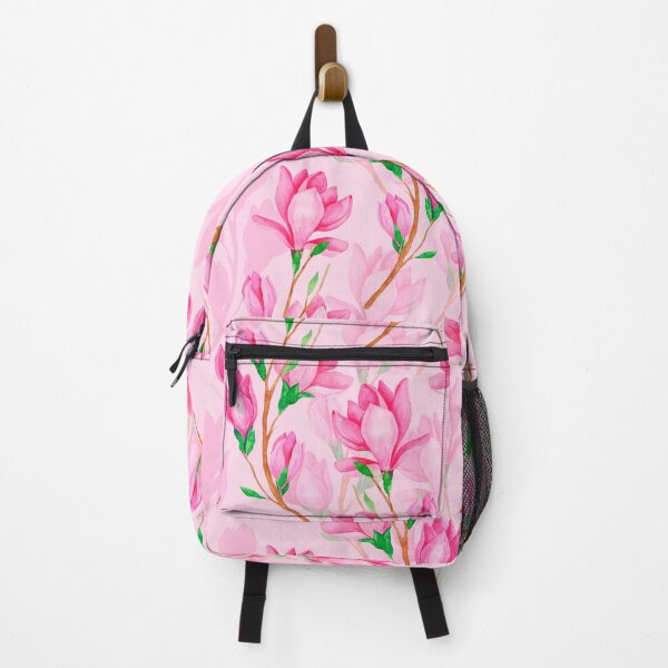 Item preview, Magnolia flowers pink monochrome designed and sold by AnaGuziiArt.