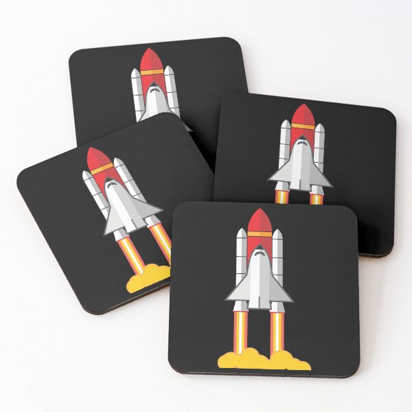 Item preview, Rocket Space Shuttle Houston Sticker designed and sold by jacksrome6.