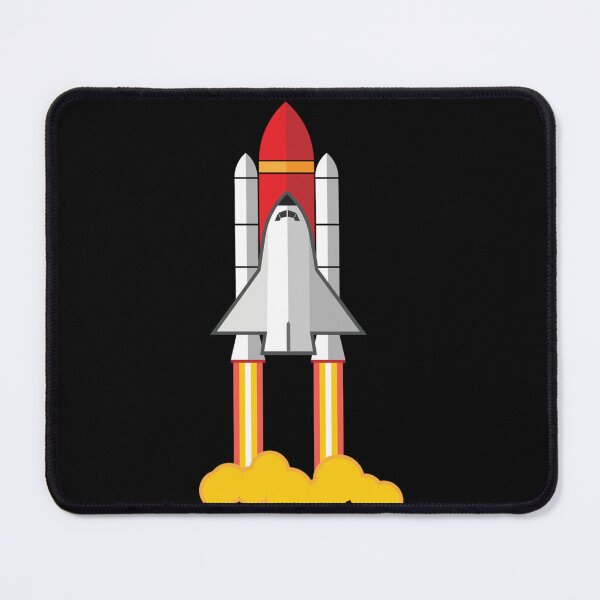 Item preview, Rocket Space Shuttle Houston Sticker designed and sold by jacksrome6.