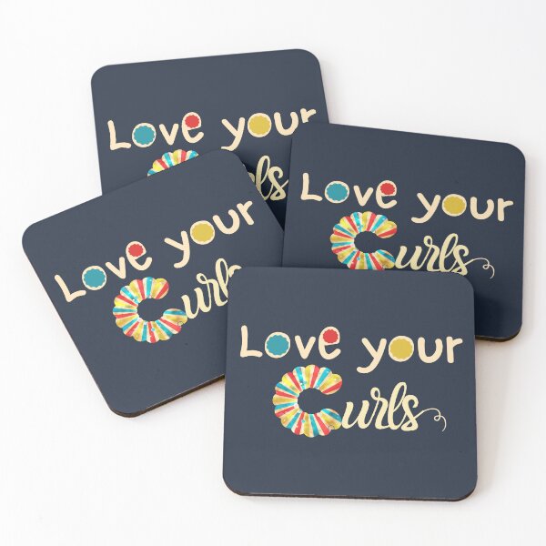 Item preview, Love your curls - Festive colors designed and sold by SalxSal.