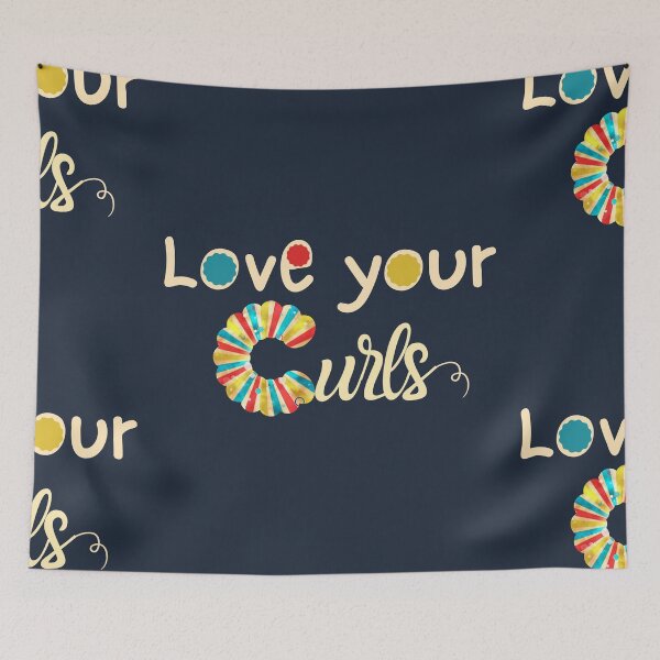 Item preview, Love your curls - Festive colors designed and sold by SalxSal.