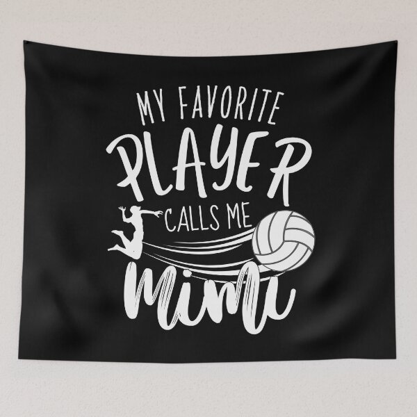 Item preview, My Favorite Player Calls Me Mimi - Volleyball (Gift for Grandma) designed and sold by i-longmanshop.