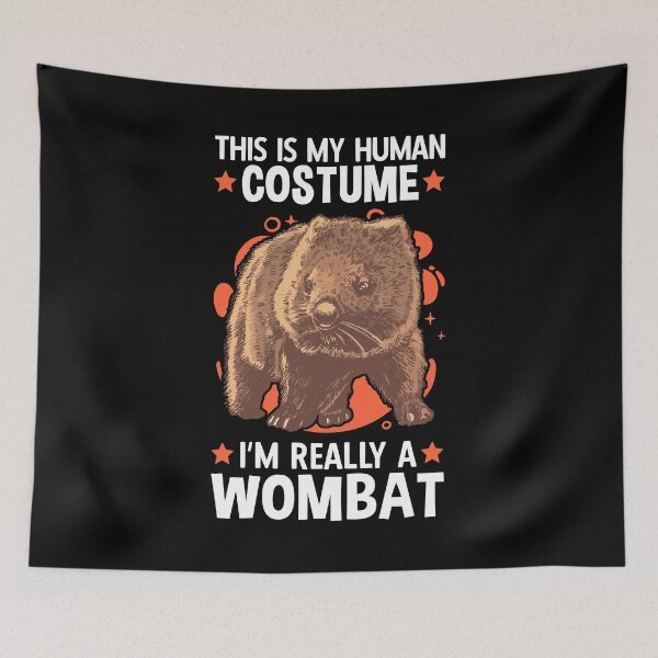 Item preview, Wombat disfraz marsupial wombat australiano designed and sold by madgrfx.
