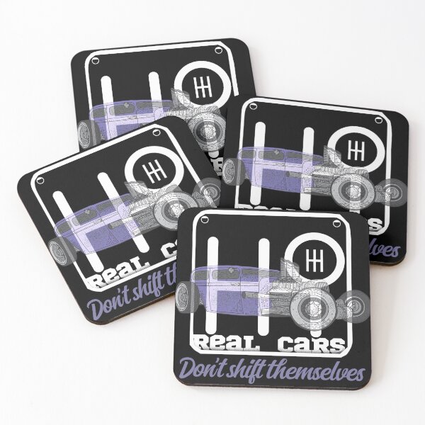 Item preview, Real Cars Dont Shift Themselves,Real Men Shift Their Cars,Funny Gift for Muscle Cars  lovers designed and sold by SimpleAndGreat.