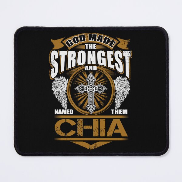 Item preview, Chia Name T Shirt - God Found Strongest And Named Them Chia Gift Item Tee designed and sold by anthonyodo.