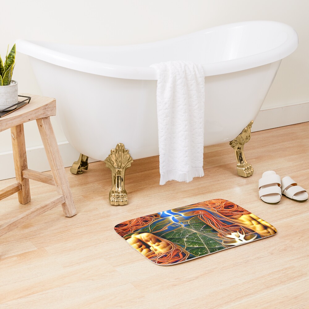 Item preview, Bath Mat designed and sold by AlleyWurds.