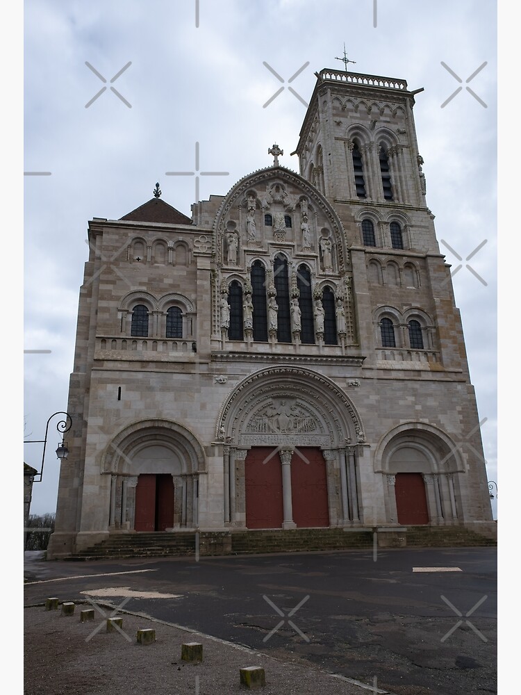 Poster « L'abbaye de Vézelay est un monastère bénédictin et clunisien