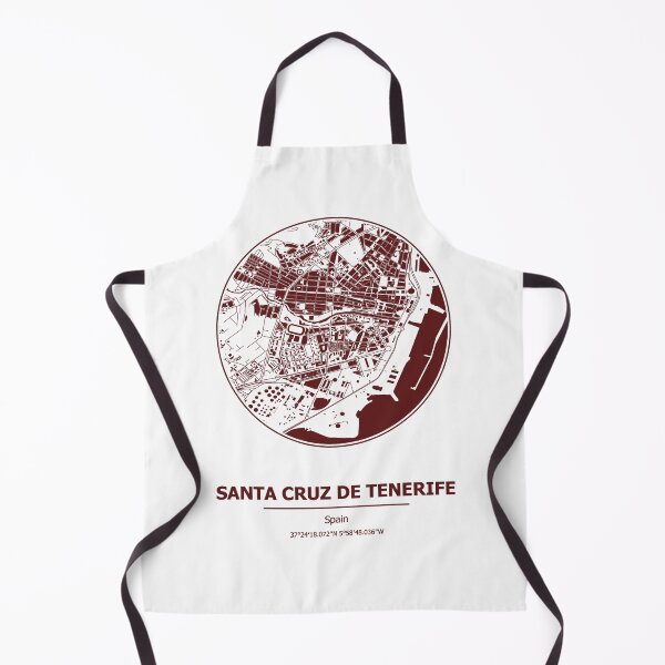 Item preview, Santa Cruz city map coordinates designed and sold by chrlalexandru.