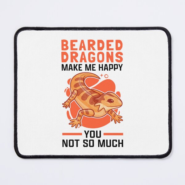 Item preview, Bearded dragons make bearded dragons happy Terraristics Bearded dragons designed and sold by madgrfx.