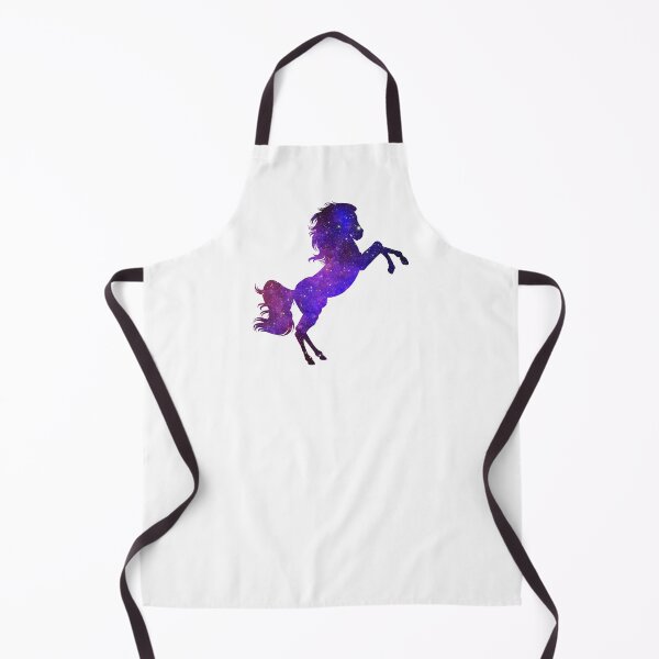Item preview, Aesthetic Horse Shaped Purple Galaxy designed and sold by quinellie.