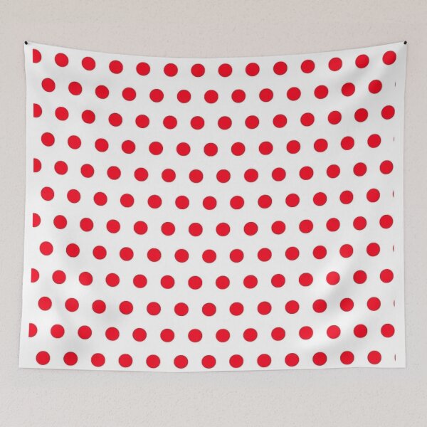 Item preview, red polkas  designed and sold by ritusdesigns.