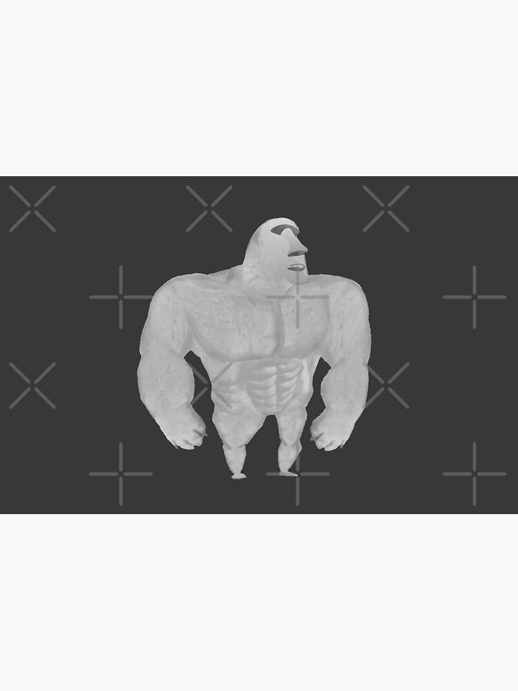 Buff Moai Sticker for Sale by TheBigSadShop