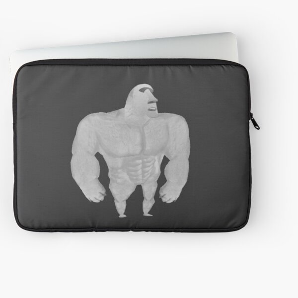 Moai Emoji Laptop Sleeves for Sale