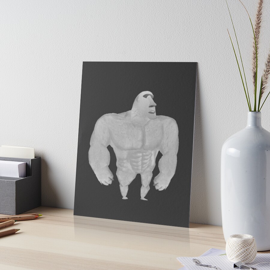 Buff Moai Sticker for Sale by TheBigSadShop