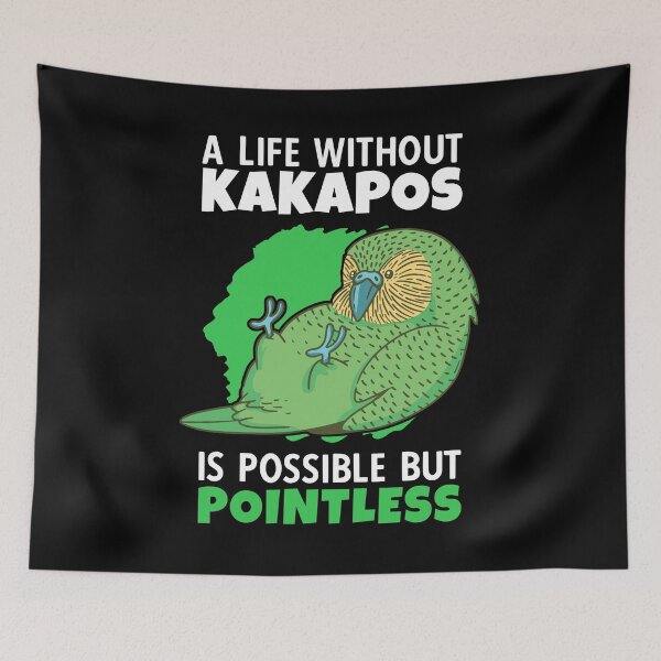 Item preview, Life without a kakapo New Zealand flightless kakapo designed and sold by madgrfx.
