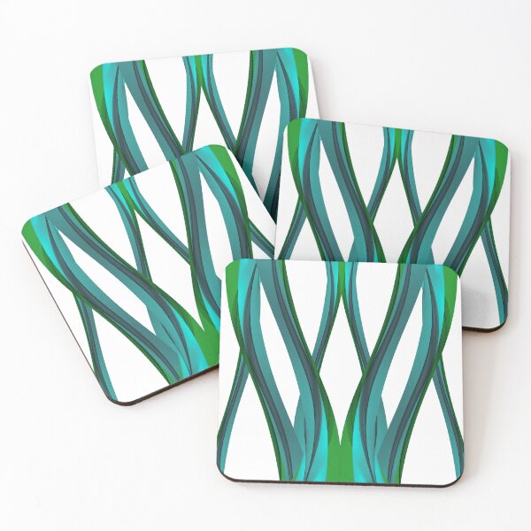 Item preview, turquoise and green spiral designed and sold by Ferit Kurt.