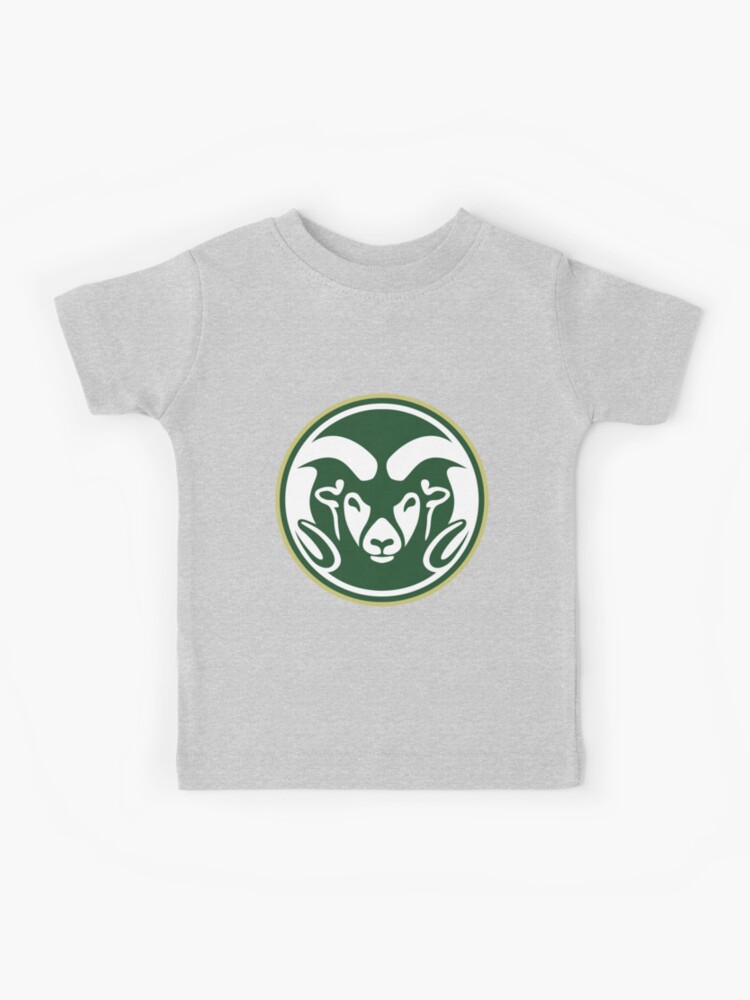 NCAA Colorado State Rams Boys' Gray Poly T-Shirt - XS