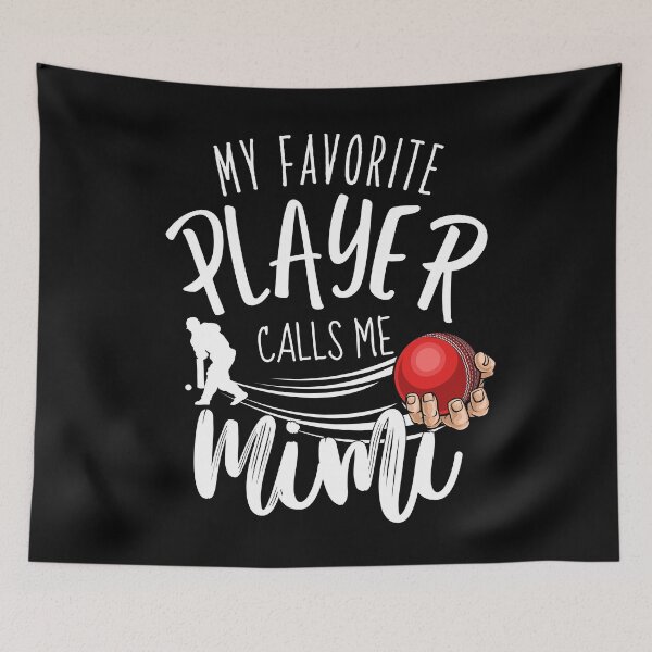 Item preview, My Favorite Player Calls Me Mimi - Cricket (Gift for Grandma) designed and sold by i-longmanshop.