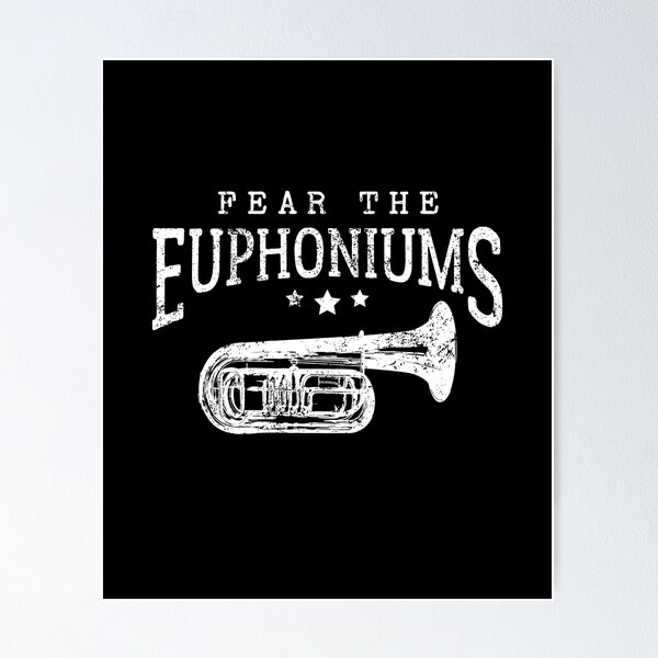 Euphonium Player Marching Band Euphoniums  Poster for Sale by jtrenshaw