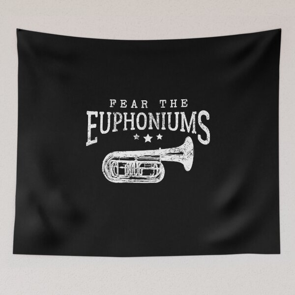Item preview, Euphonium Player Marching Band Euphoniums  designed and sold by The Junto Shop.