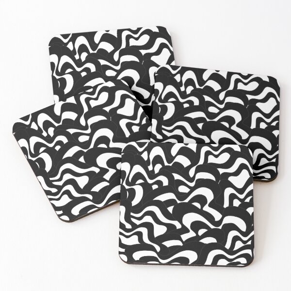 Item preview, Abstract pattern - black and white. designed and sold by K.S ART.