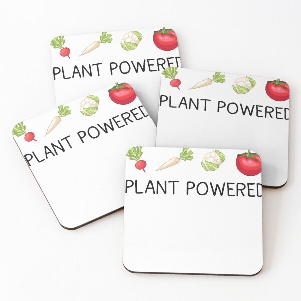 Item preview, Plant Powered -  hipster vegan healthy plants food designed and sold by azzeddine  ⭐⭐⭐⭐⭐.
