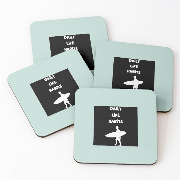Item preview, Daily Life Habits Surfer designed and sold by POSITIVE4EVA.
